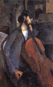 The Cellist Amedeo Modigliani